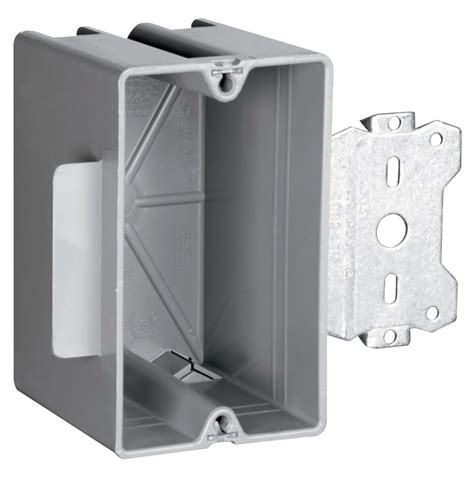 electrical thermistat boxes|electrical box for steel studs.